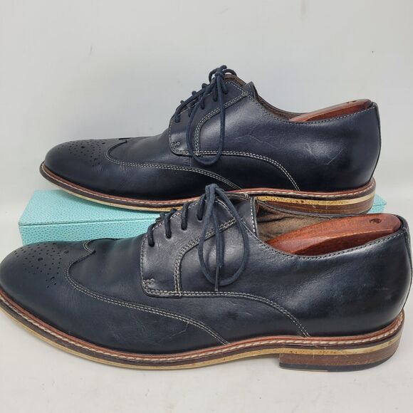 Banana Republic DIGBY BROGUE BLACK Leather Oxford Dress